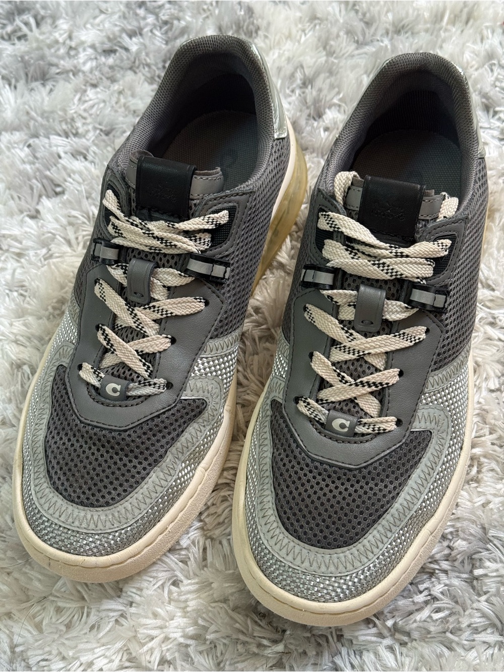 Coach Womens Citysole Mesh Court Sneakers Size 8US - Preloved (Good)